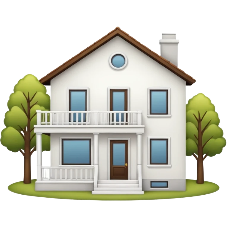 casa con credito hipotecario emoji