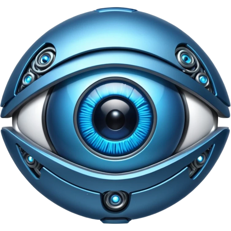 Ai robot eye emoji