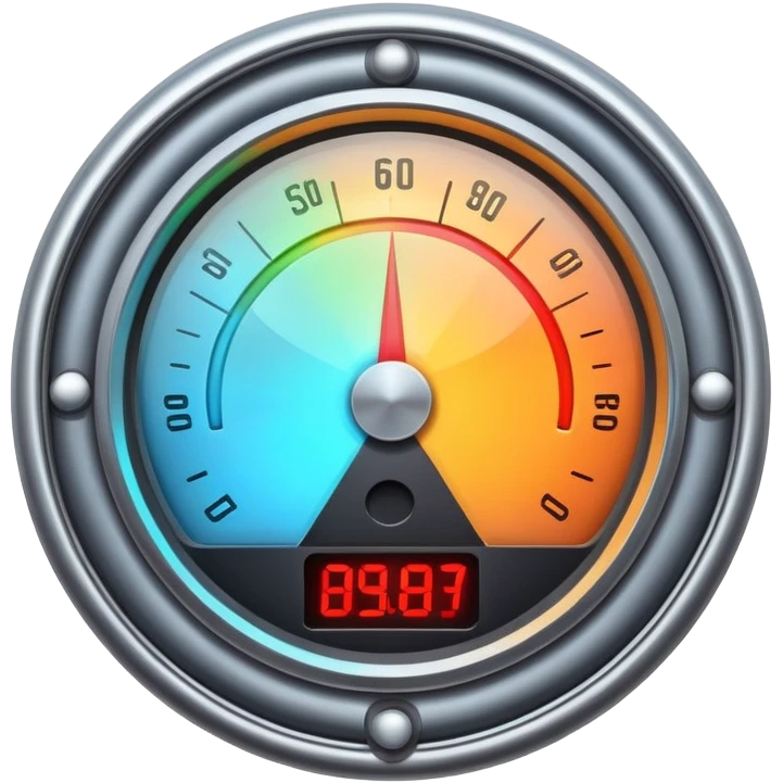 reliability meter, trust indicator, credibility score emoji