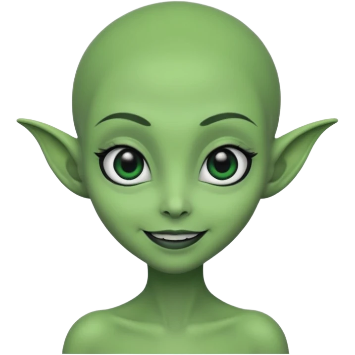 female alien emoji emoji