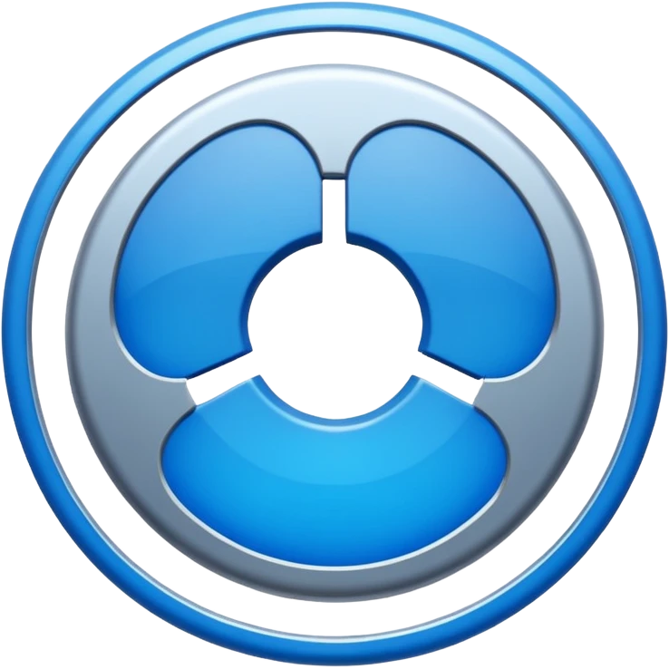 two connected circles with the text 'share to AT' emoji