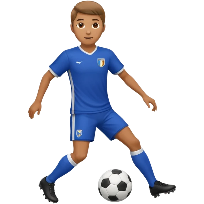 A soccer player emoji