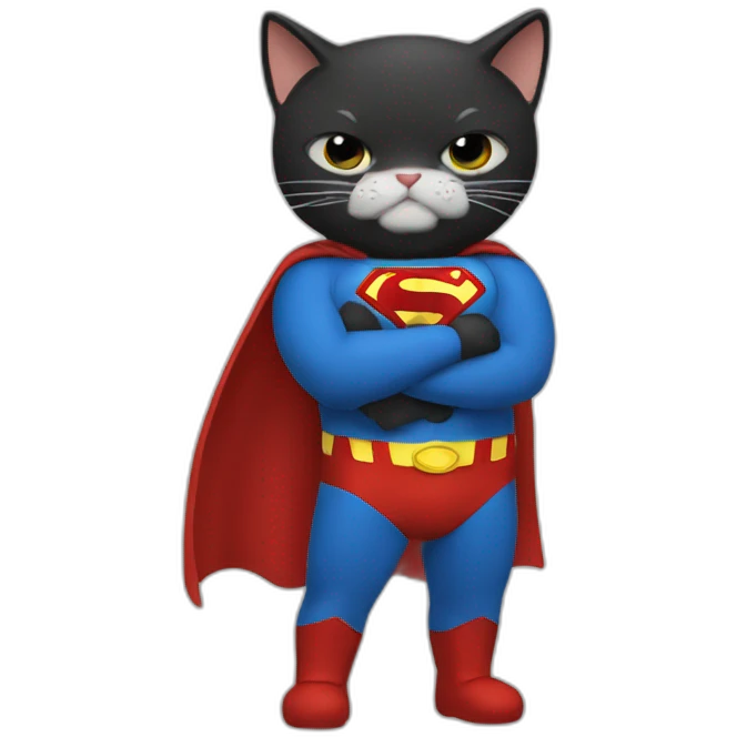 catsuperman emoji