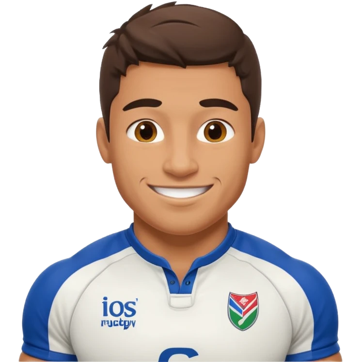 Joueur de rugby emoji