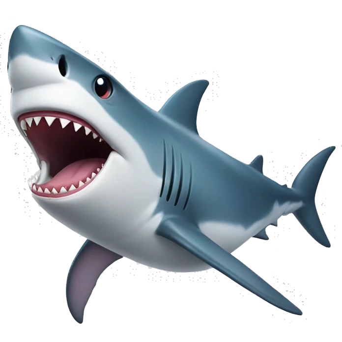 shark with tongue out  emoji