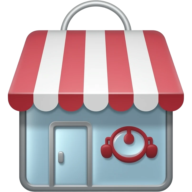 Shop now button emoji