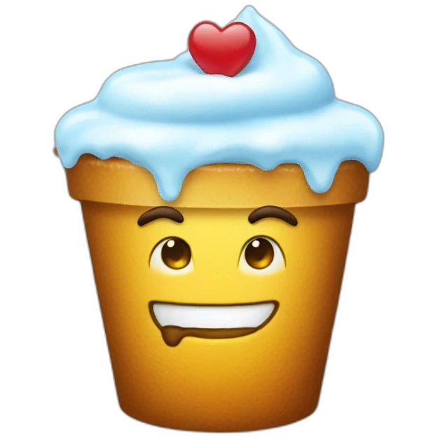 Cœur glace  emoji