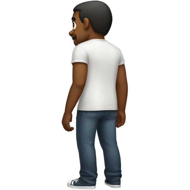Big back man emoji