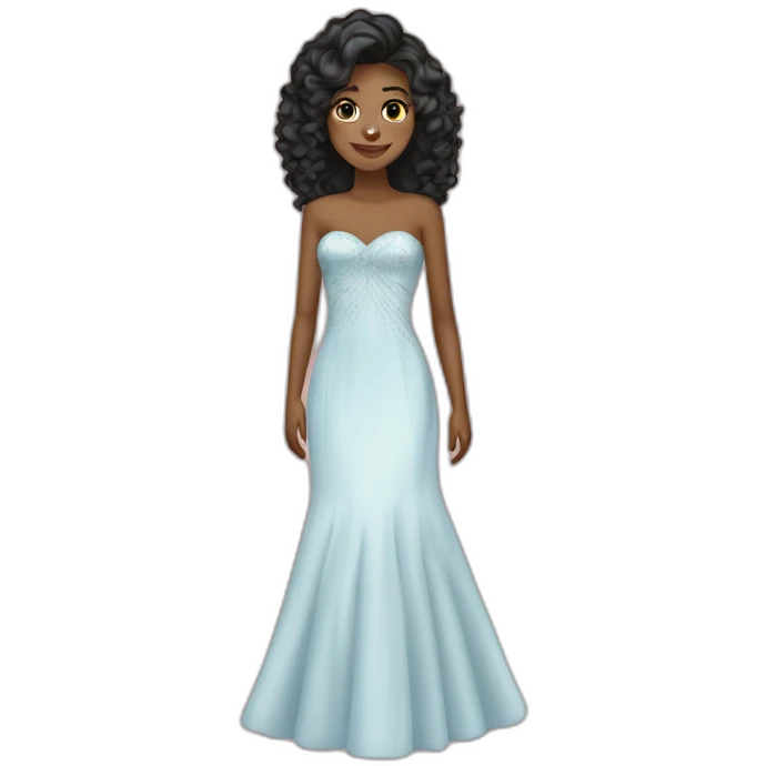 Prom gitl emoji
