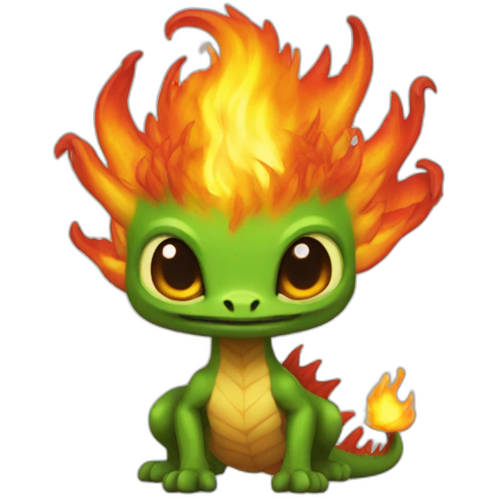 Dracaufeu sprite emoji