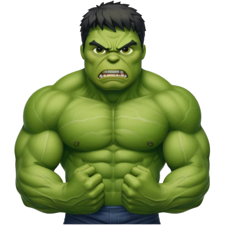 hulk com raiva emoji