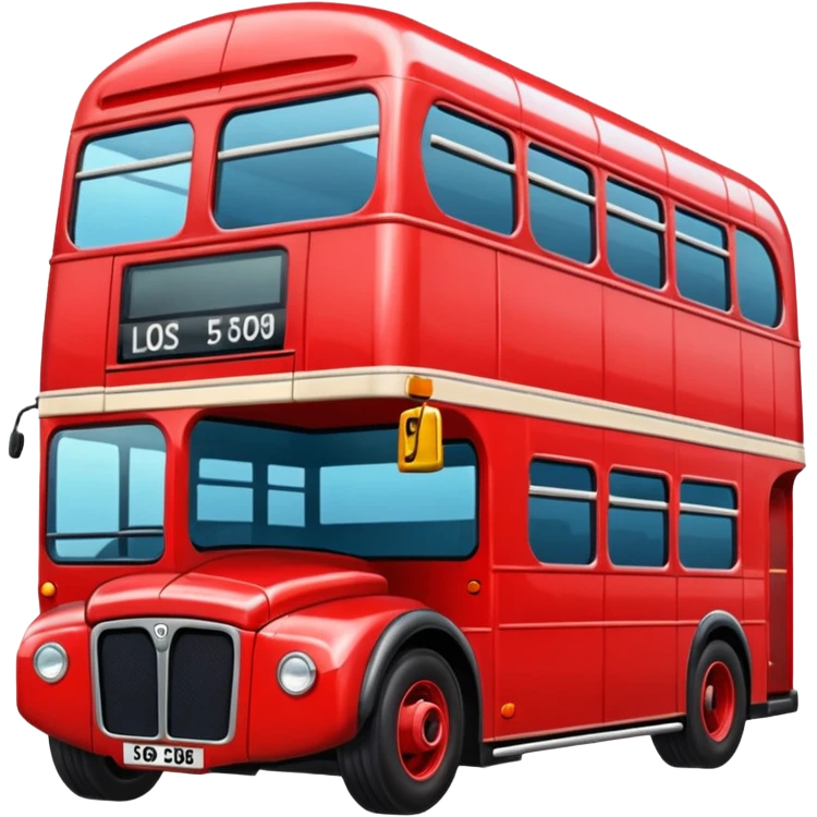 London red buss emoji