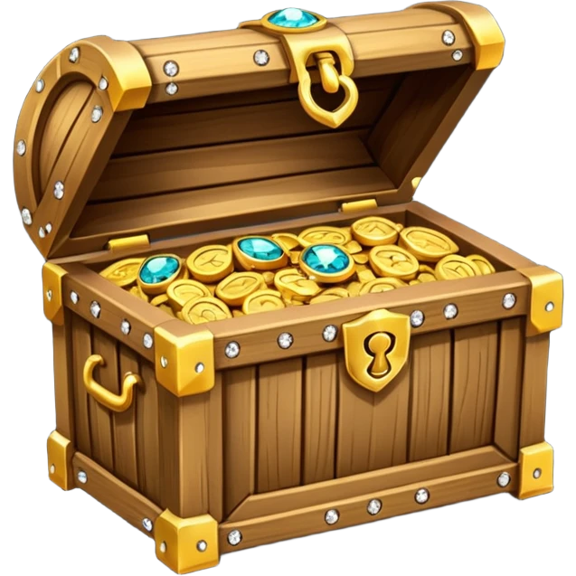 cofre de tesoros pirata pero el primeor que me diste emoji