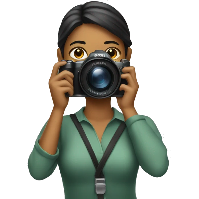 camera woman emoji
