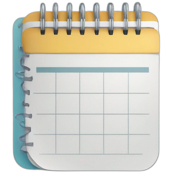 agenda schedule emoji