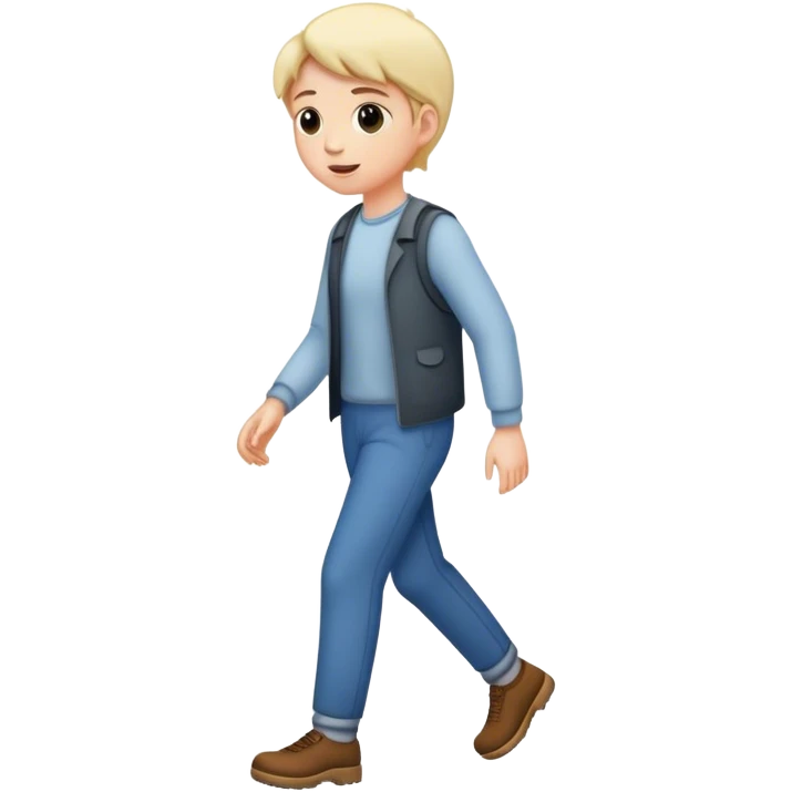 walking talking emoji