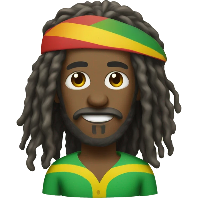 rastaman surfer emoji