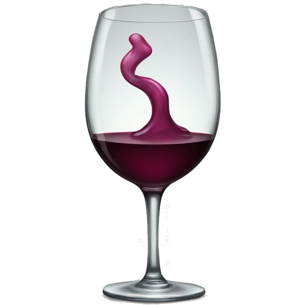 Wineglass emoji