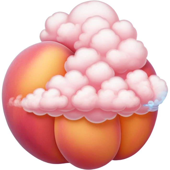 🍑+💨 fart emoji