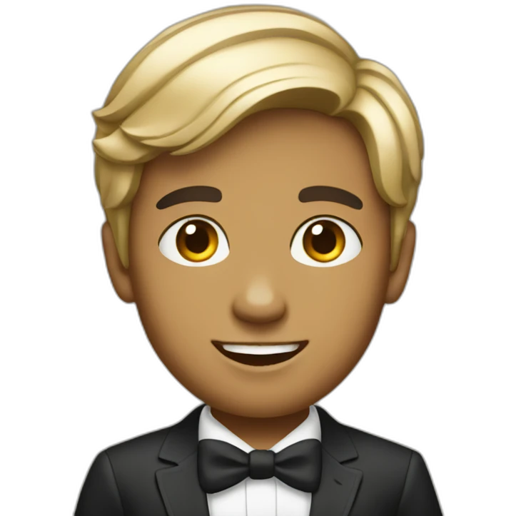 wealthy boy emoji