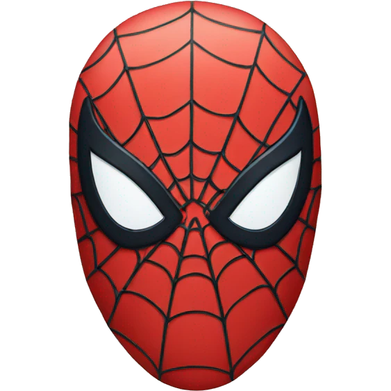 Spiderman mask emoji