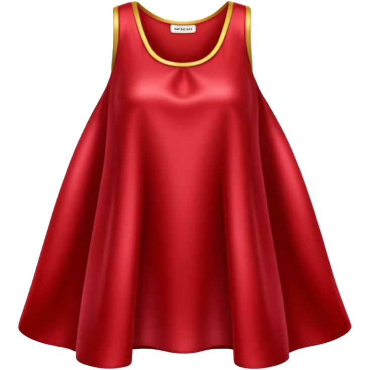 Ropa de satin color cherry emoji