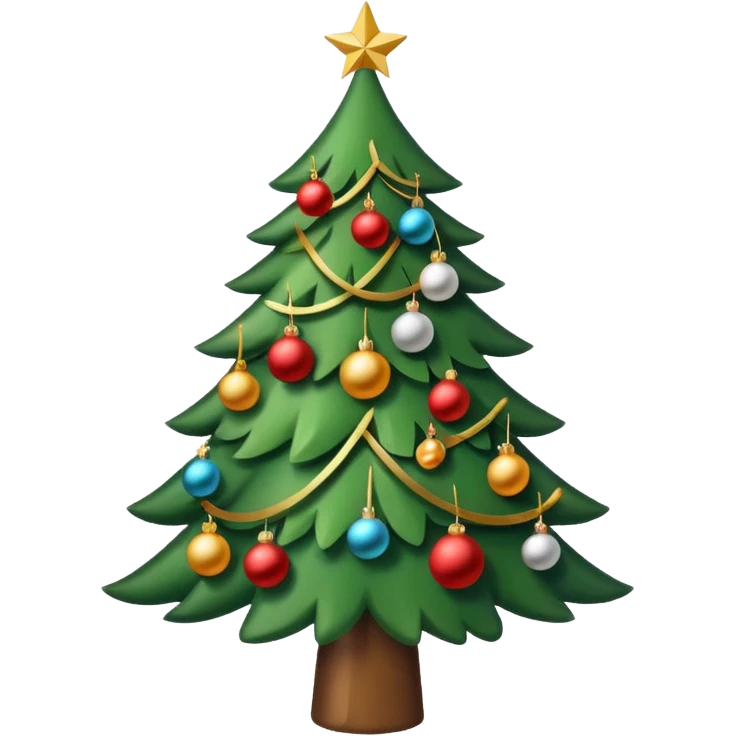 sapin de noel emoji
