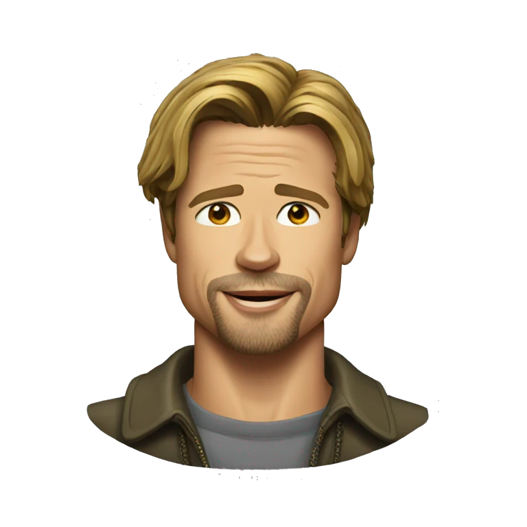 Brad pitt emoji