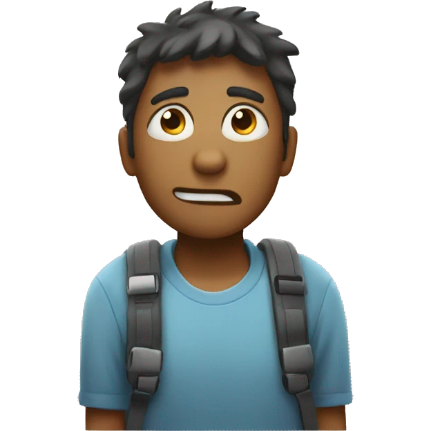 tired and excited emoji