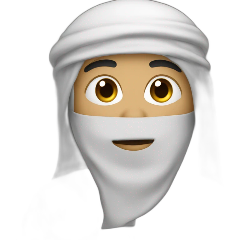 Muslim with bm emoji