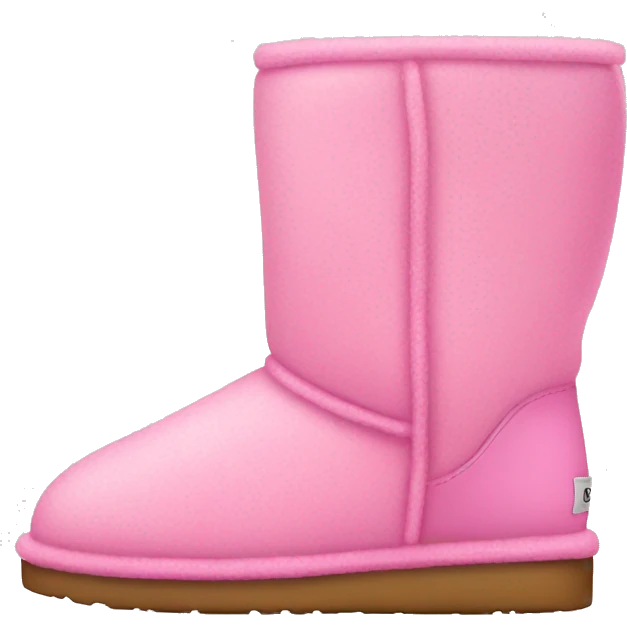 Pink uggs  emoji