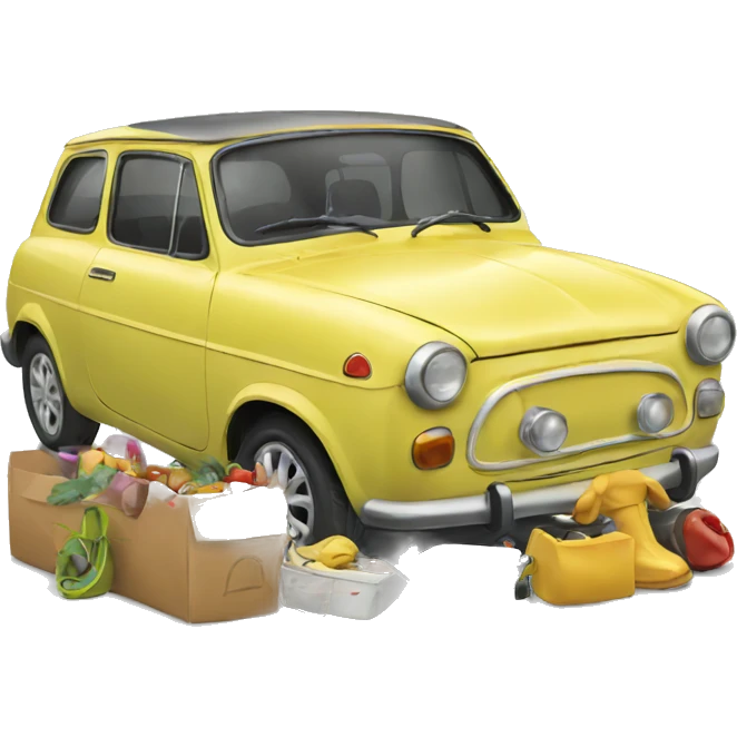 Car boot sale emoji