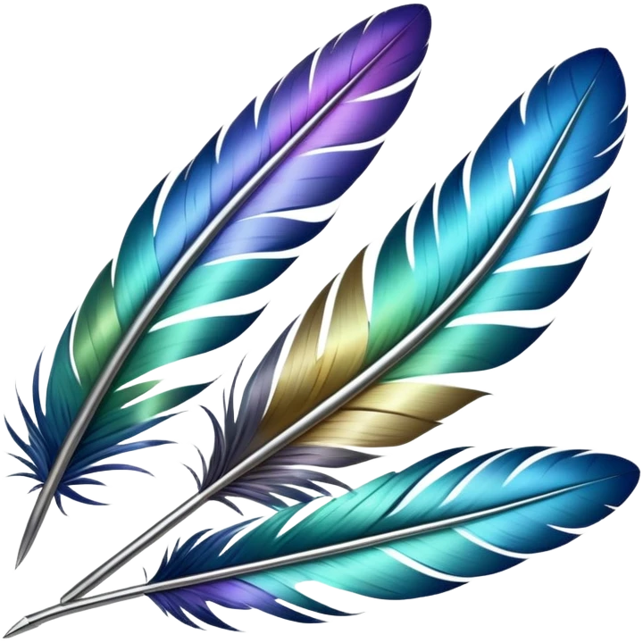 artificial ancient flying’s feather  emoji