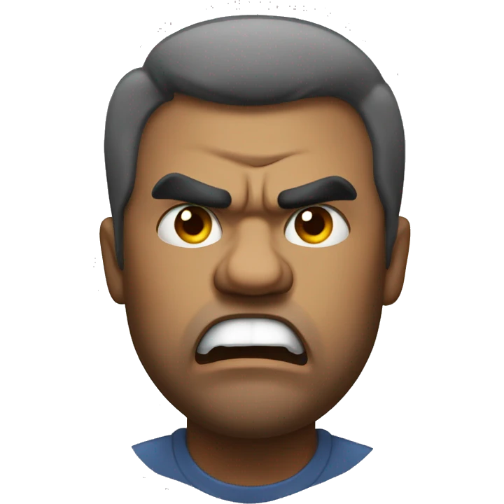 aposle angry emoji