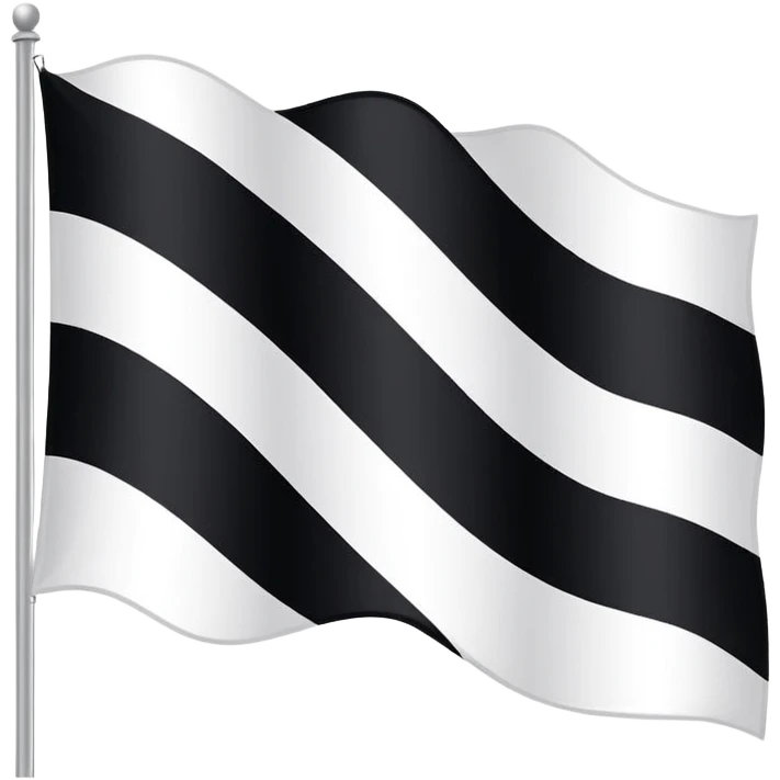 Fais moi le drapeau de la Bretagne comme il est réellement avec les 11 hermines et sans y ajouter ou modifier quoique ce soit pas même de personnages  emoji