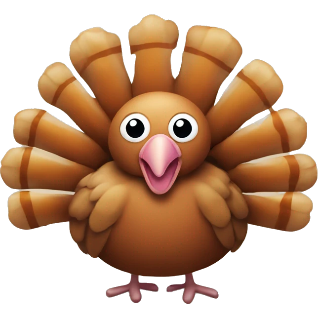 Thanksgiving turkey emoji