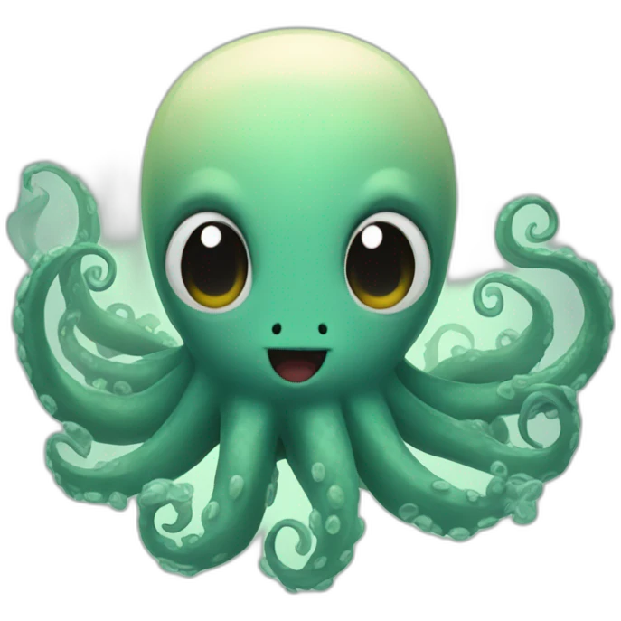 Cute  kraken GG emoji