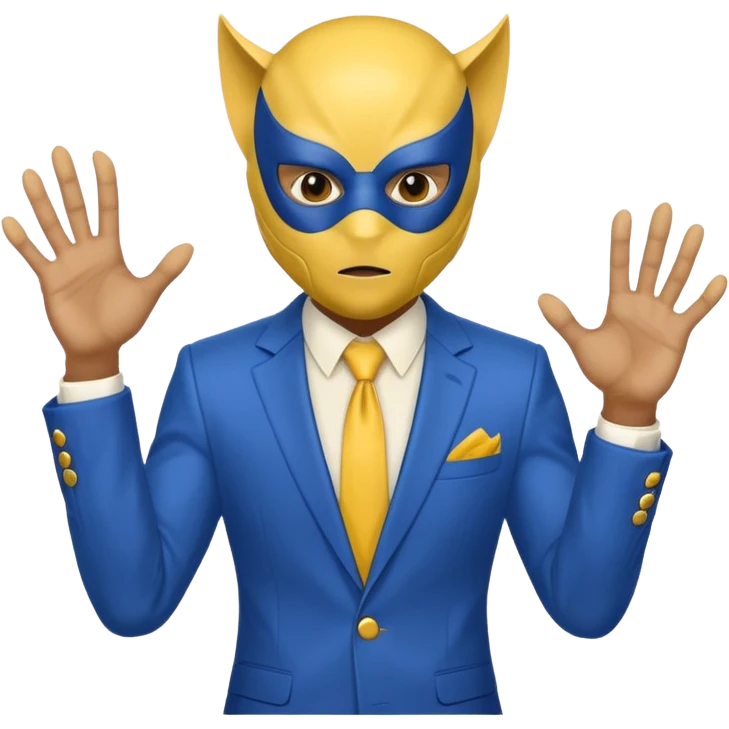 Give me wolverine. make sure it doesnt look like wolverine  emoji