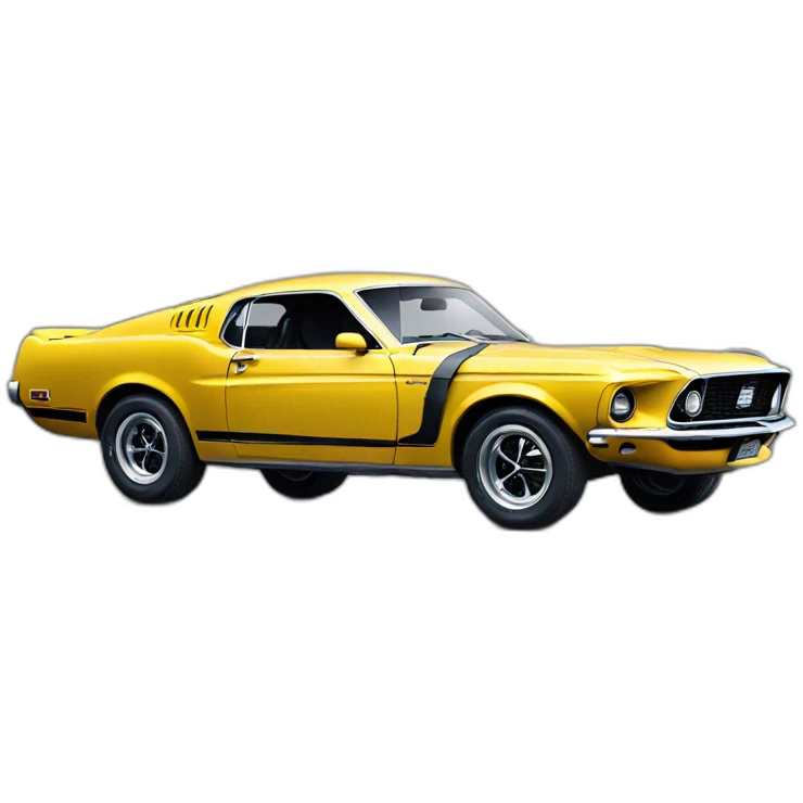 Dynamic Mustang 1969 emoji