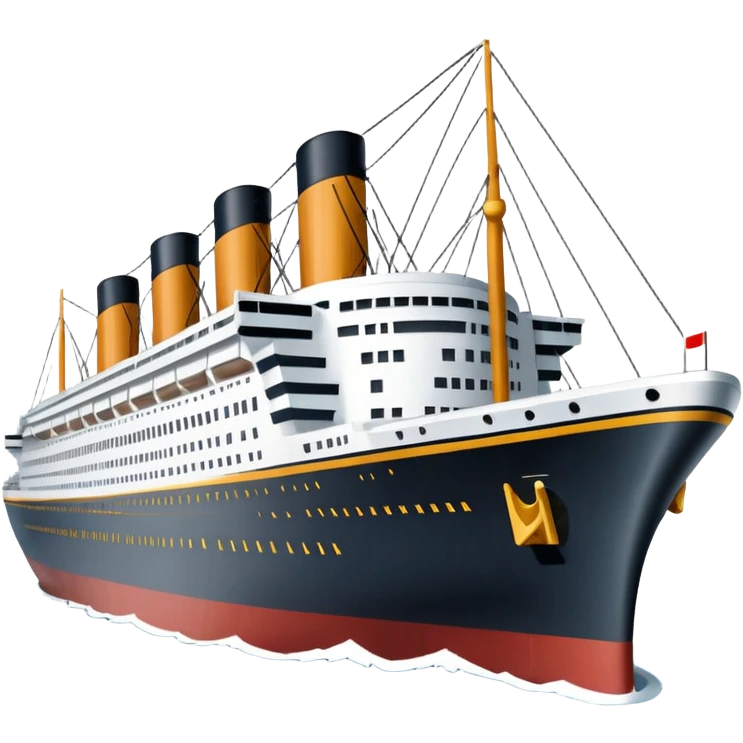 Make the Titanic emoji