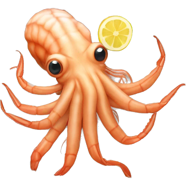 Shrimp octopus oyster  emoji