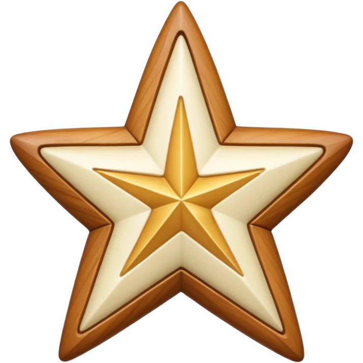 star carved from ivory emoji