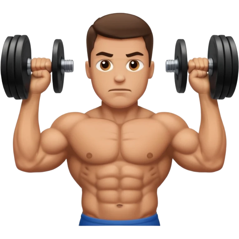 Strongman with Weights emoji