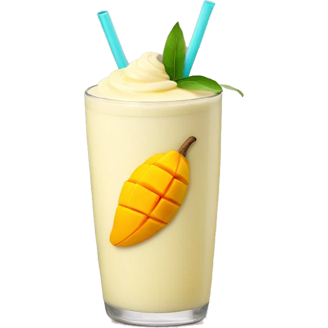 Mango lassi emoji