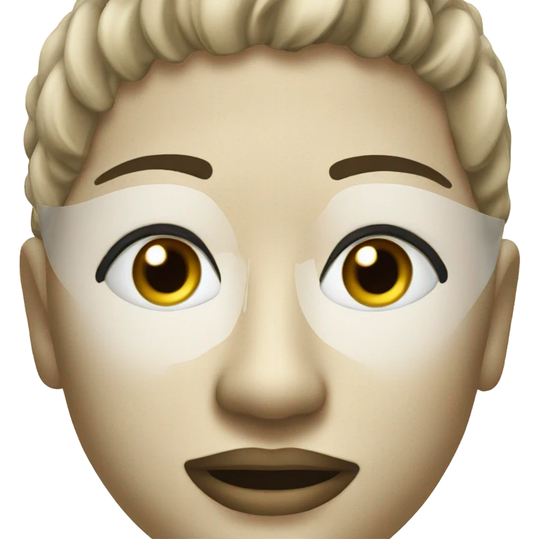 Facial face mask skincare  emoji