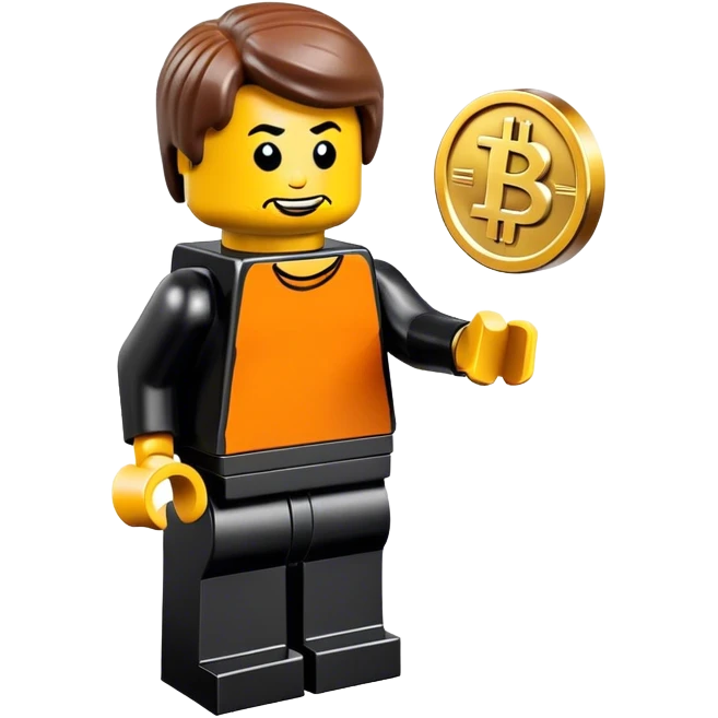 lego homme hackeur bitcoin emoji