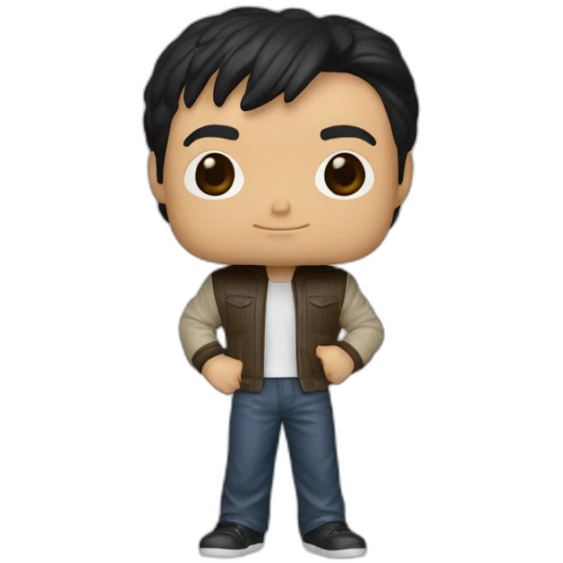 Funko pop Jackie Chan emoji