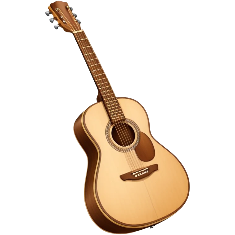 Acoustic guitar emoji