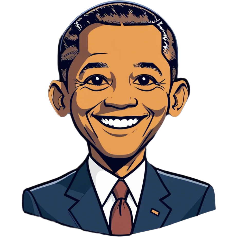 Fat Obama  emoji