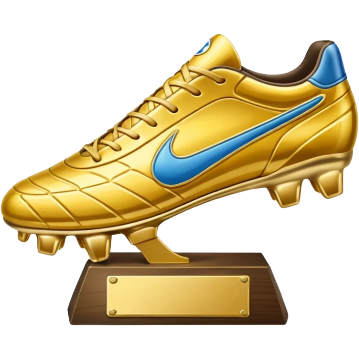create a emoji of golden shoe soccer award emoji